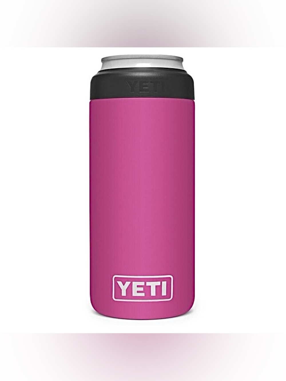 Yeti Rambler 12 oz Colster Slim Can Cooler Prickly Pear Pink